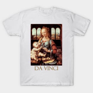 The Madonna of the Carnation by Leonardo da Vinci T-Shirt